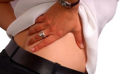 Síntomas de osteocondrosis lumbar