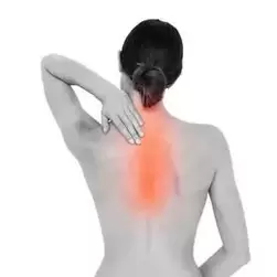 Dolor de espalda debido a osteocondrosis torácica.